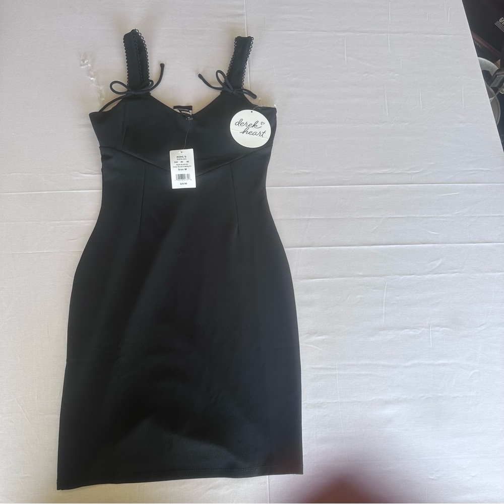 Derek Heart Black Mini Dress